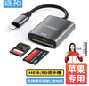 连拓 Type-C高速MS/SD读卡器 苹果17/16/15手机OTG读卡器索尼储存卡sony记忆棒相机摄像机PSX游戏机PSP 实拍图