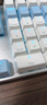 达尔优（dareu）EK815合金版机械键盘 有线键盘 游戏键盘 108键电竞键盘 女生 电脑键盘 白色蓝色 黑轴 实拍图
