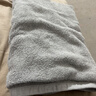 洁丽雅（Grace）浴巾A类纯棉成人男女家用柔软吸水速干全棉酒店大浴巾 深灰运动 实拍图