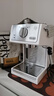 德龙（Delonghi）咖啡机 家用半自动咖啡机 美式意式浓缩小型15bar泵压式 手动可调节奶泡系统 ECP35.31.W 白色礼物 实拍图