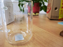 富光高硼硅玻璃杯花茶杯子单层果汁杯牛奶杯带把带刻度水杯男女 实拍图