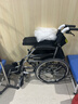 鱼跃(yuwell)手动轮椅车H053C铝合金折背折叠轻便老年残疾人代步 实拍图