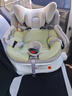 路途乐（lutule）儿童安全座椅汽车用婴儿车载0-4-12岁360旋转iSize 乐智棕野绿 实拍图