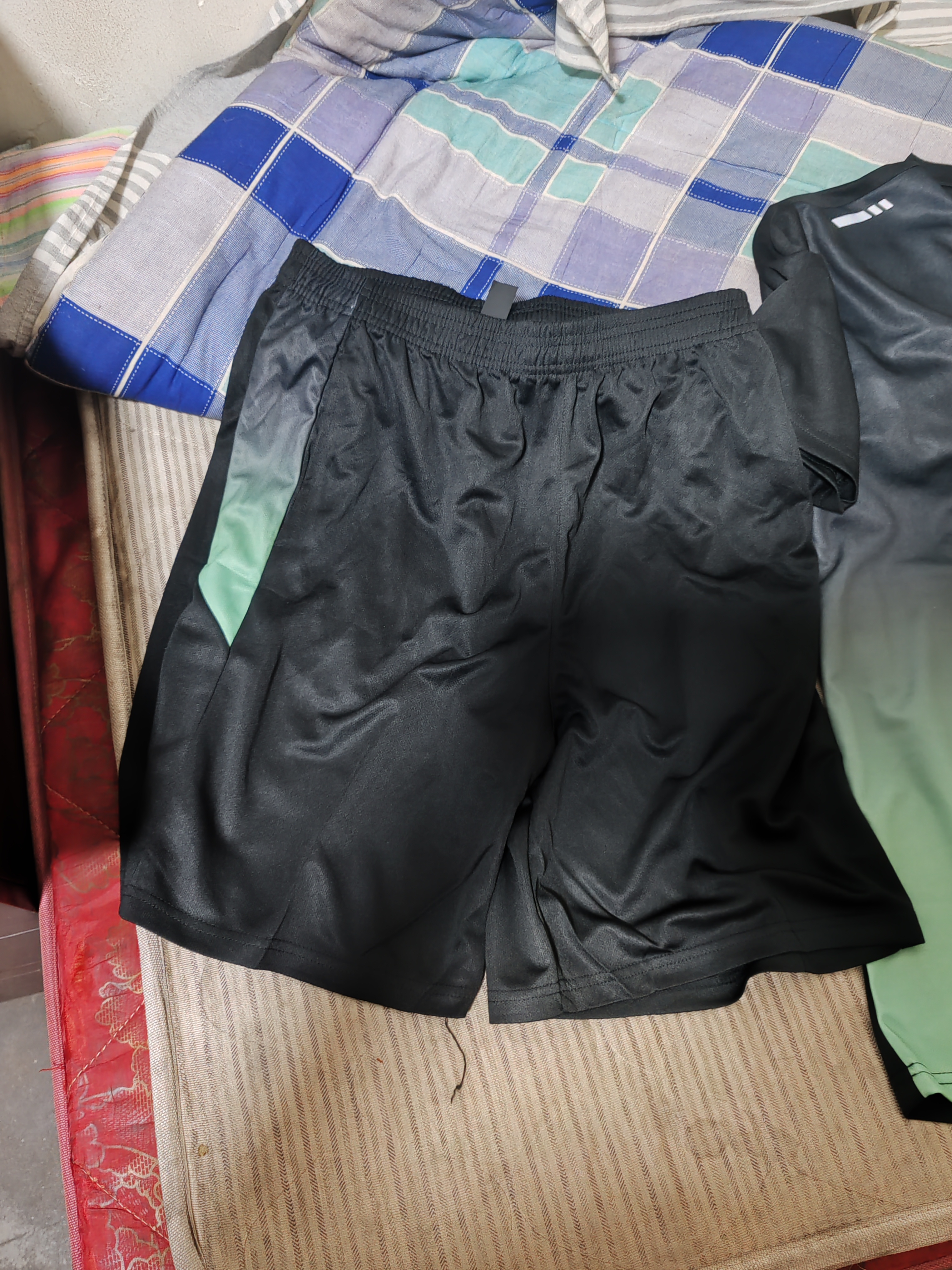 VICTORIATOURIST运动套装男女夏季健身服速干短袖T恤羽毛球篮球训练短裤跑步装备 实拍图