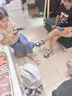SEEDEN西点 3D摇头空气循环扇 台式风扇家用桌面电风扇学生宿舍办公室床头小风扇涡轮换气扇循环对流电扇 KF-1868遥控+9档风速调节 台式空气循环扇 实拍图
