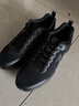 特步男鞋跑步鞋新款夏季厚底旅游透气轻便皮网面休闲运动鞋慢跑鞋子男 黑色-(网面) 43 实拍图