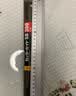 田岛（TAJIMA）田岛工具直尺美工刀防护导向尺30/45/60厘米广告裁切绘图工具防滑 黑色直尺30厘米 实拍图