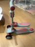曼龙儿童滑板车3-6岁男女童可坐可骑滑溜溜车遛娃神器滑板车1-3岁 清洋蓝【二合一】可折叠荐1.5岁+ 实拍图