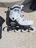 京东京造轮滑鞋儿童中小学初学锁轮溜冰鞋旱冰鞋配头盔护具7件套熊猫色M码 实拍图