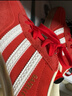 阿迪达斯（adidas）（adidas）三叶草男女鞋GAZELLE INDOOR低帮休闲鞋IF1808红白36 实拍图