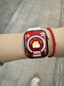 Apple/苹果 Watch S11 智能手表GPS款46毫米玫瑰金色铝金属表壳淡桃粉色运动型表带S/M MEVT4CH/B 实拍图