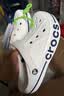卡骆驰（CROCS）经典云朵洞洞鞋时尚百搭女鞋花园鞋沙滩鞋|206750 白色-100(含智必星) 38 (240mm) 实拍图