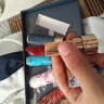 DROHOO故风宫口红套装礼盒中国风复古刺绣雕花套盒颐和园同款七 夕节送礼 刺绣雕花口红礼盒装(5支) 实拍图