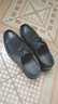 红蜻蜓真皮男鞋春夏舒适商务休闲皮鞋高级正装德比鞋婚鞋WTA7376黑色38 实拍图