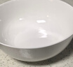 斯凯绨（Sky Top）面碗骨瓷大汤碗泡面碗沙拉碗陶瓷家用纯白餐具套装7英寸2件 实拍图