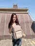 CinvaiKrose小c&k双肩包女2026新款大容量学生书包旅行背包母亲节礼物送妈妈 瑞士糖杏Apricot【节日送礼可代写心意贺卡】 实拍图
