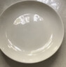 洁雅杰陶瓷盘子大号深盘家用8英寸汤盘纯白釉下彩中式餐盘菜盘10只装 实拍图