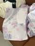 罗莱家纺 学生宿舍100%纯棉四件套床上用品全棉被套床单220*250 紫 实拍图