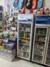 新飞 （Frestec）展示柜冷藏保鲜柜酒水饮料冰柜双开门冷藏柜酒店冷藏保鲜柜超市直冷玻璃门风冷无霜冰箱立式冷柜 大单门蓝白400L【4D风冷无霜】5层 实拍图