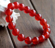 石玥珠宝收藏级10mm红玛瑙手串本命年转运珠水晶玛瑙手链男女士款 实拍图
