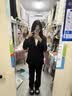尤克达蒂（yookdd）大学生正装西装职业装女生西服小个子答辩面试工作服垫肩西服外套 黑色西装三件套带肩垫L【105-120斤】 实拍图