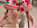 YEESOOM英式婴儿学步车防侧翻宝宝多功能儿童助步车6-18个月手推音乐玩具 3C认证26款（音乐版-智能锁七档）藕粉-速发 升级版 实拍图