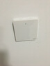 正泰（CHNT）开关插座 一开单控 86型暗装插座面板 6C奶油白 实拍图