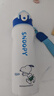史努比（SNOOPY）儿童保温杯316不锈钢男女小学生便携直饮壶喝水杯带提绳480ml 蓝 实拍图