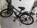永久自行车成人山地车自行车学生男女铝合金变速公路自行车油碟单车 【钢架/全套轴承】黑金色 27速 26寸【推荐155-185cm】 实拍图