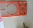 弘卓【官版同款】适用苹果17手机壳iphone17保护套肤感磁吸磨砂透色全包防摔轻薄散热硅胶软壳 爱玛橙 实拍图