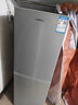 新飞（Frestec）小冰箱 冰箱小型双开门 迷你双门家用宿舍租房冷藏冷冻电冰箱节能省电 108L银【行业爆款+一级能效】 实拍图