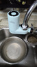 海尔（Haier）净水器水龙头过滤器家用直滤饮用水自来水滤水器前置过滤器厨房卫生间用除余氯三挡出水可清洗滤芯 风吟绿 一机2芯 实拍图