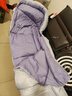 牧高笛（MOBIGARDEN）祥云睡袋1.0 户外露营拼接单人保暖信封睡袋 NX25662006 薰衣草紫 实拍图