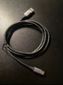 绿联USB3.0数据线Type-C充电线USB-C适用移动硬盘传输U盘苹果17/16/15华为手机平板笔记本电脑车载1米 实拍图