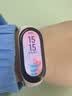 适用小米手环10/9/8/7液态硅胶腕带NFC运动手表带三四五六七八九代智能时尚高级替换透气表链 雾霾蓝 适用：小米手环【5/6/7/NFC通用】 实拍图