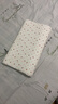 富安娜儿童乳胶枕 A类泰国进口抗菌儿童护颈低枕 一只装 50*30*3-5cm 白 实拍图