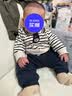 婧麒宝宝套装秋装2025新款婴儿学院风儿童衣服男女童春秋季童装 绅士小熊男 80 cm 实拍图