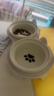 licheers猫碗陶瓷猫粮双碗斜口不黑下巴宠物幼猫咪吃饭食盆喝水喂食一体 实拍图
