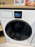三星（SAMSUNG）AI神7系 洗烘套装 12+11KG大容量超薄嵌入AI泡泡净亲宠衣物护理白 WW12DBLB84GNSC+DV11DBL4A0GNSC 实拍图