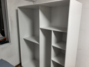 旺府美居【包安装】衣柜卧室木家具欧式多门储物收纳衣橱简易推拉门大衣柜 长140高180深50主柜【两门】 实拍图