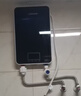 志高（CHIGO）即热式电热水器8500W变频恒温小型省电家用小厨宝淋浴洗澡免储水功率可调防漏电包安装KBR-H5  实拍图
