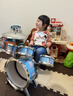 俏娃宝贝（QIAO WA BAO BEI）架子鼓儿童初学者1一3岁男孩2敲打鼓乐器玩具宝宝生日爵士鼓5六一 实拍图
