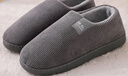 回力全包棉鞋男女士室内外穿冬季防滑棉拖鞋HLX0233灰色44-45码 实拍图