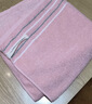 洁丽雅（Grace）抗菌防螨毛浴套装纯棉素色男女士高档毛巾浴巾方巾三件套组合运动 实拍图