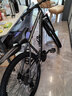 飞鸽（FG FLYING PIGEON）禧玛诺铝合金山地车自行车变速内走线成人男女青少年大中小学生车 战神2代-禧玛诺27速-油刹-灰色 27.5英寸(适合身高170-190cm) 实拍图