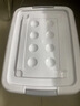 箱居塑料收纳箱大号衣物整理箱搬家箱储物箱带轮特大号玩具被子打包箱 加大号120#带滑轮【55*37*30】 实拍图