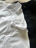 拇指白小T一代纯棉短袖T恤男女26春夏新品休闲小白丅百搭 皓白女款 L 实拍图