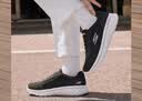 斯凯奇（Skechers）健步鞋女士秋季足弓支撑运动鞋跑步鞋宽楦软底百搭休闲鞋 实拍图
