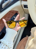 LOHO日夜两用夜视折叠墨镜女偏光开车高级感太阳镜男防晒超轻gm眼镜 实拍图