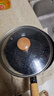 京东京造 小奶锅煮面汤锅 麦饭石色不粘锅雪平锅蒸煮辅食锅 带盖18cm 实拍图